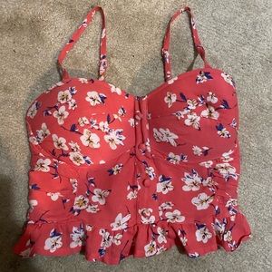 floral tank top